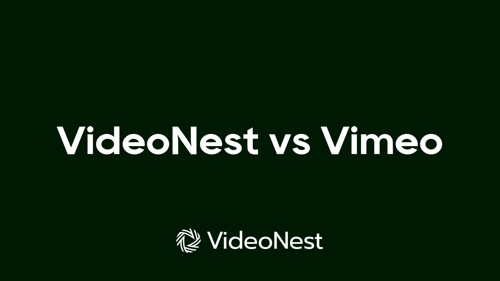 Vimeo Alternative